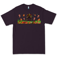 Plum christmas mama messy bun Premium Tee - Jasminsmagicworld