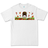 White christmas mama messy bun Premium Tee - Jasminsmagicworld