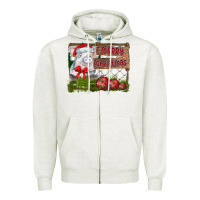 Oatmeal Heather merry Christmas pig Zipper Hoodie - CowhideDigitalArt
