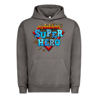 Pigment Tornado my dad is my super hero Urban Hoodie - AdoDesignShop