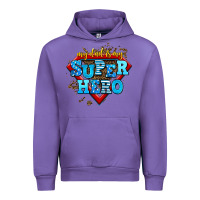 Tulip my dad is my super hero Urban Hoodie - AdoDesignShop