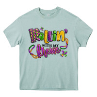 Arona rollin' with my krewe mardi gras Heavy Core Tee - LillyAllenDesigns