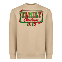Mushroom Family Christmas 2023 Heavyweight Sweatshirt - FaDigitalArtStudio