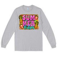 Moon Dust summer vibes leopard background Long Sleeve Tee - Jasminsmagicworld