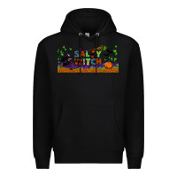 Black salty witch libbey glass Premium Hoodie - BundleAndBundleShop