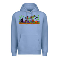 Colony Blue salty witch libbey glass Premium Hoodie - BundleAndBundleShop