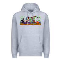 Heather Grey salty witch libbey glass Premium Hoodie - BundleAndBundleShop