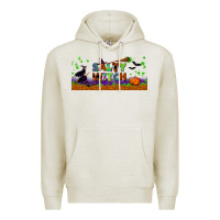Oatmeal Heather salty witch libbey glass Premium Hoodie - BundleAndBundleShop