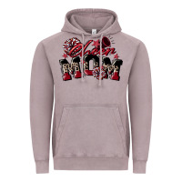 Vintage Zinc cheer mom  maroon Vintage Hoodie - CowGirlArtShop