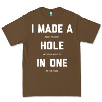 Cacao Funny Golf Shirts For Men Women Hole In One Golf Gag Gifts Premium Tee - minhPixels