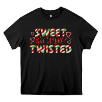 Black sweet but a little twisted Heavy Core Tee - LillyAllenDesigns