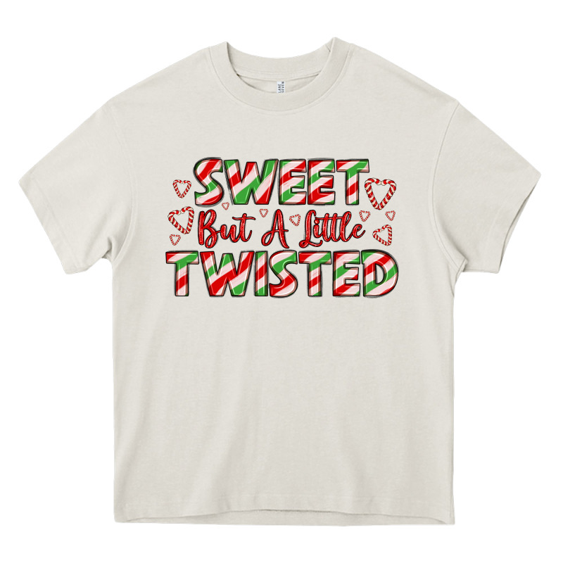 Sweet But A Little Twisted Heavy Core Tee by LillyAllenDesigns | Teevron