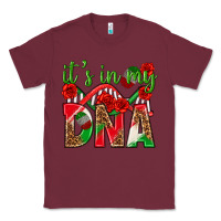 Burgundy It's In My Dna Mexico Classic Tee - texasbilliewilder