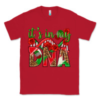 Red It's In My Dna Mexico Classic Tee - texasbilliewilder