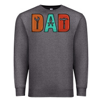Charcoal Heather dad Premium Sweatshirt - Artiststas
