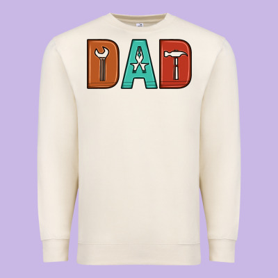 Dad Premium Sweatshirt Designed By Artiststas