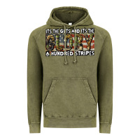 Vintage Olive its the guts and its the glory a hundred stripes Vintage Hoodie - CowGirlArtShop