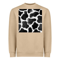 Mushroom cow seamless pattern Heavyweight Sweatshirt - BundleAndBundleShop