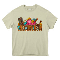 Mossy cowgirl Heavy Core Tee - LillyAllenDesigns