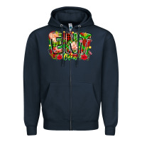 Navy ent crew christmas Zipper Hoodie - CowhideDigitalArt
