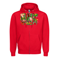 Red ent crew christmas Zipper Hoodie - CowhideDigitalArt