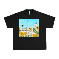 Black spread kindness with dandelions Urban Heavy Tee - TumblerDesignByShophia