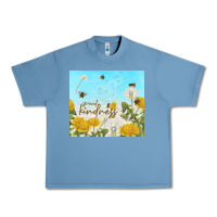 Pebble Blue spread kindness with dandelions Urban Heavy Tee - TumblerDesignByShophia