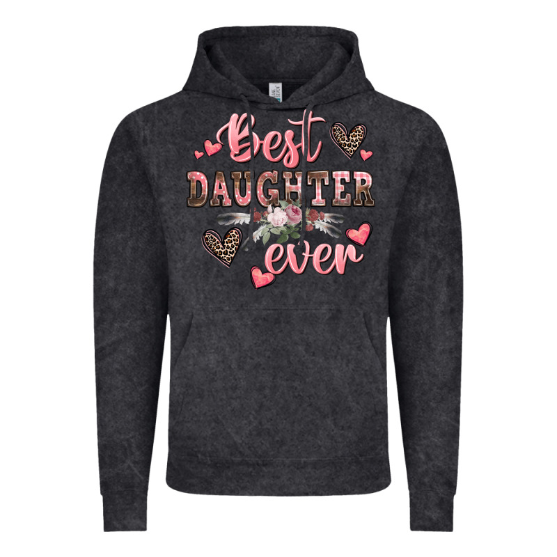 Best Daughter Ever Mother's Day Vintage Hoodie by CowGirlArtShop | Teevron