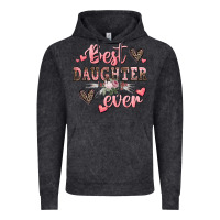 Vintage Black best daughter ever mother's day Vintage Hoodie - CowGirlArtShop