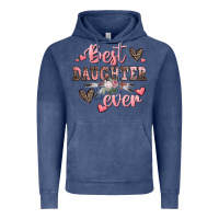 Vintage Denim best daughter ever mother's day Vintage Hoodie - CowGirlArtShop