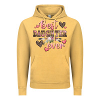 Vintage Mustard best daughter ever mother's day Vintage Hoodie - CowGirlArtShop