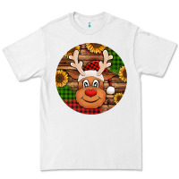 White cute reindeer head Christmas Premium Tee - Jasminsmagicworld