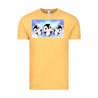 Vintage Mustard cute penguin Vintage Tee - TumblerDesignByShophia