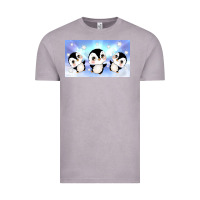 Vintage Zinc cute penguin Vintage Tee - TumblerDesignByShophia