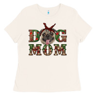 Bone Christmas Dog Mom Ladies Tee - RanaPortraitStore