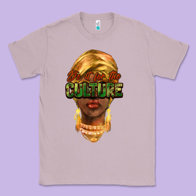Do It For The Culture Classic Tee Designed By Nancycooperartshop