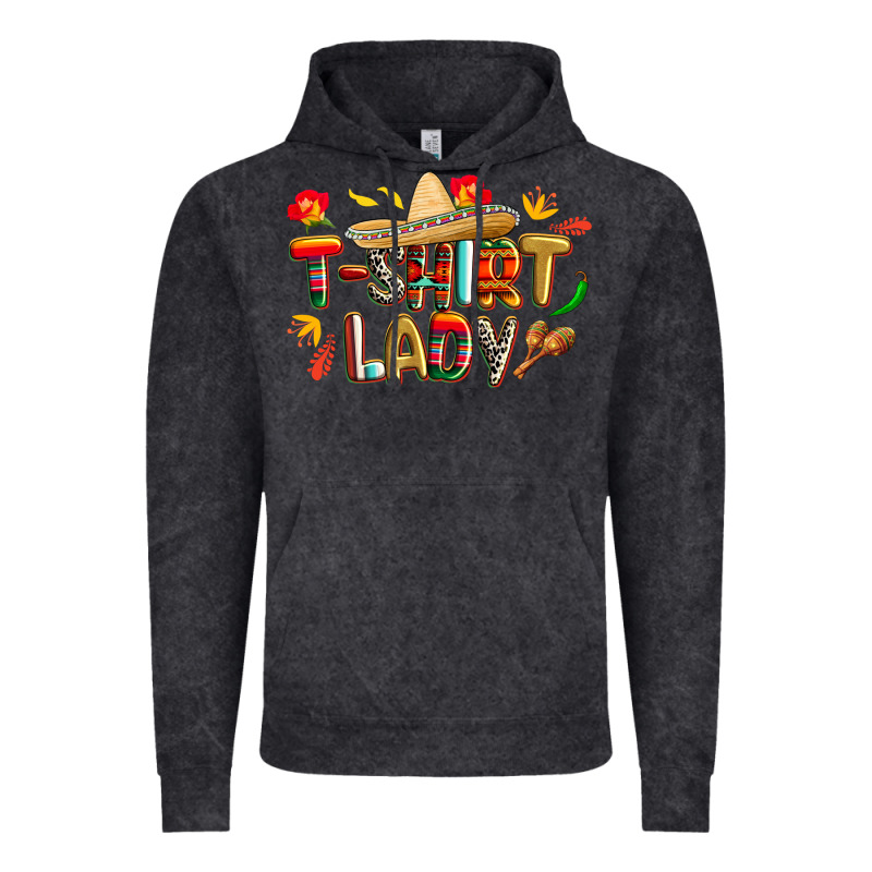 Cinco De Mayo Lady Vintage Hoodie by CowGirlArtShop | Teevron