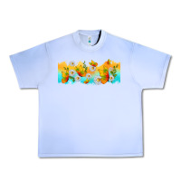 Grape Ice butterflies summer Urban Heavy Tee - TumblerDesignByShophia