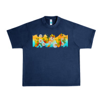 Navy butterflies summer Urban Heavy Tee - TumblerDesignByShophia