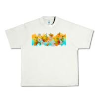 Pistachio butterflies summer Urban Heavy Tee - TumblerDesignByShophia