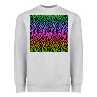 Heather Grey tiger glitter seamless pattern Heavyweight Sweatshirt - BundleAndBundleShop