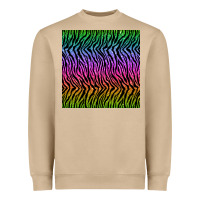 Tiger Glitter Seamless Pattern Heavyweight Sweatshirt | Teevron