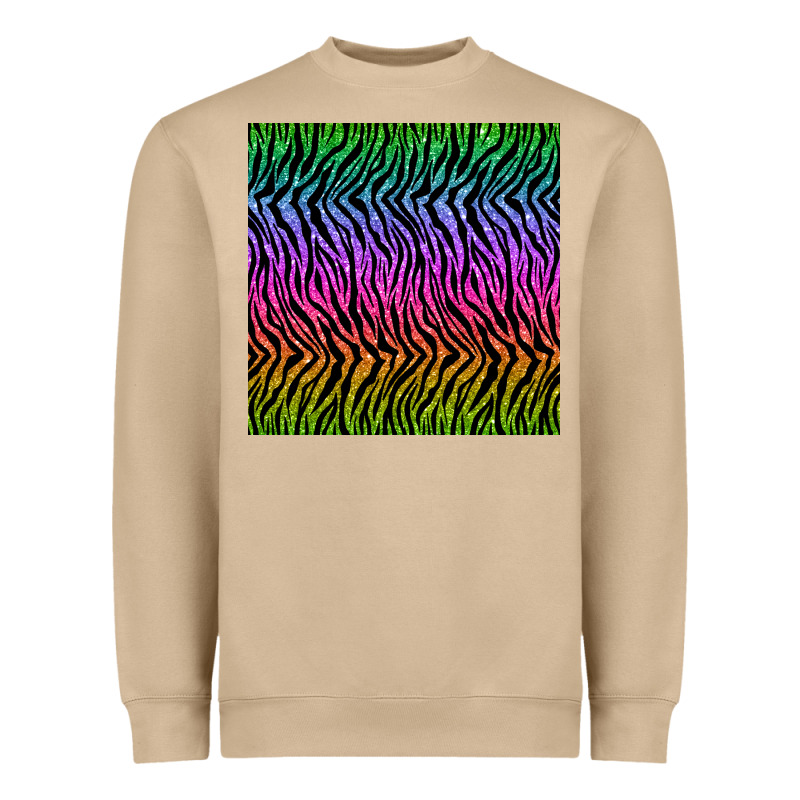 Tiger Glitter Seamless Pattern Heavyweight Sweatshirt by BundleAndBundleShop | Teevron