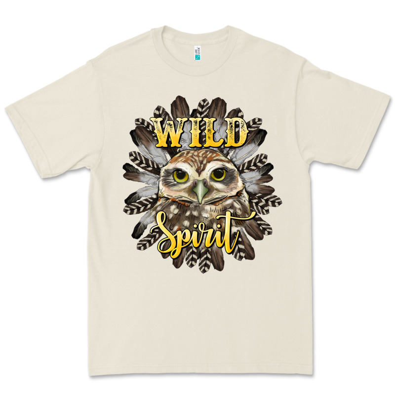 Wild Spirit Owl Premium Tee by BarkalooDesign | Teevron