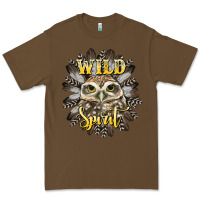 Cacao wild spirit owl Premium Tee - BarkalooDesign