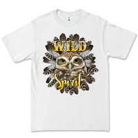 White wild spirit owl Premium Tee - BarkalooDesign