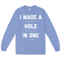Colony Blue Funny Golf Shirts For Men Women Hole In One Golf Gag Gifts Long Sleeve Tee - minhPixels