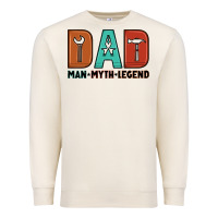 Sandshell dad man myth legend Premium Sweatshirt - Artiststas