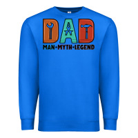 True Royal dad man myth legend Premium Sweatshirt - Artiststas
