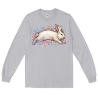 Moon Dust Easter Bunny leopard Easter Day Long Sleeve Tee - HowdyJamesFarm